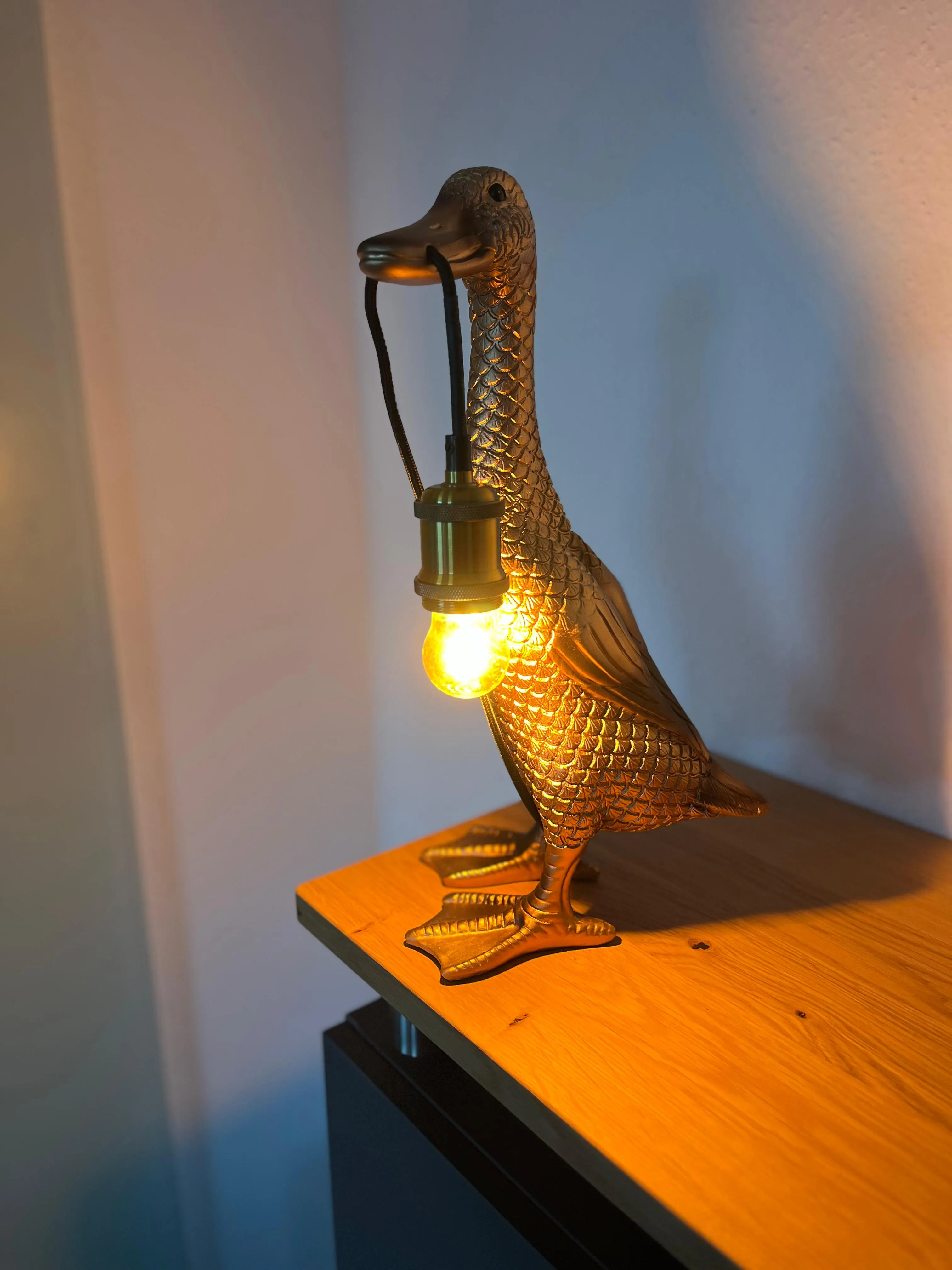 Leuchtende Glühbirne als Symbol für Ideen