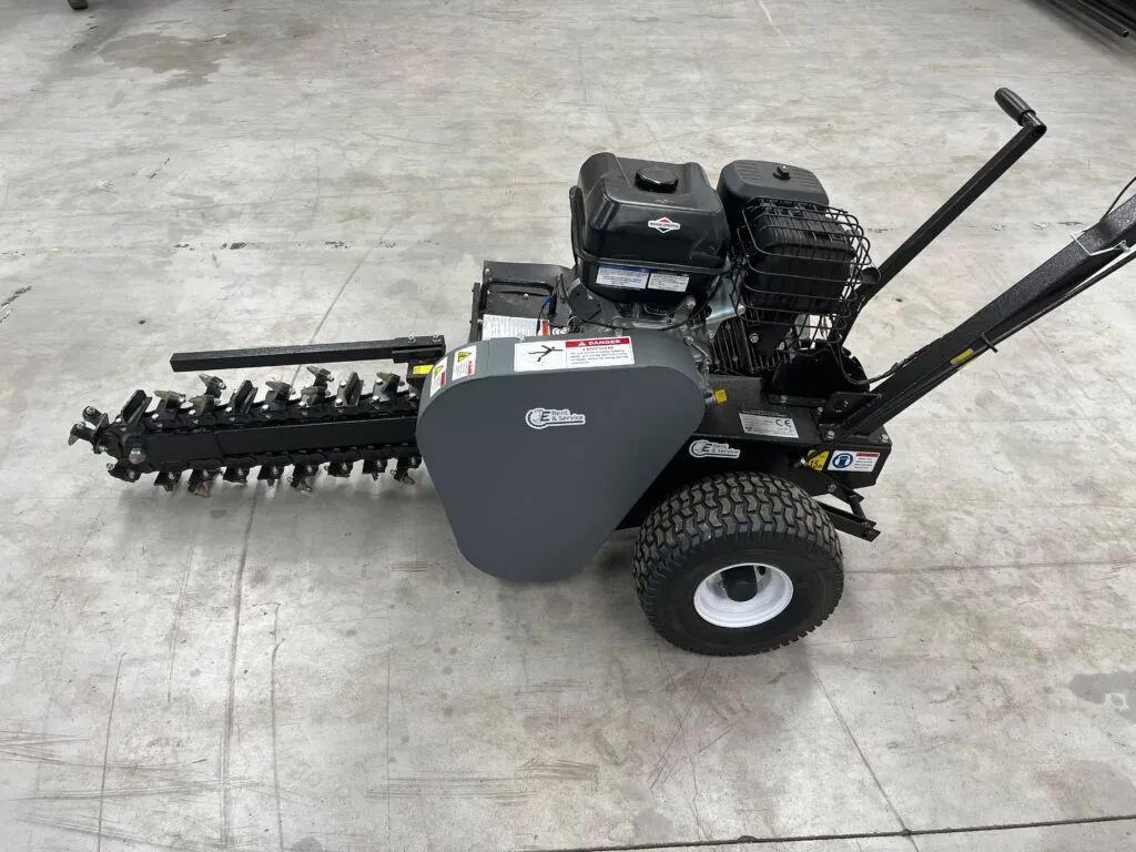 Grabenfräse GF-600pro zum Mieten bei JE Rent & Service in Dornum